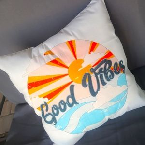 Hand made plush throw pillow!